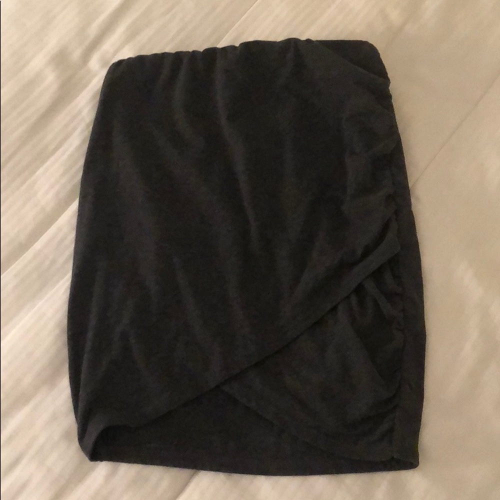 Wrap Mini Skirt